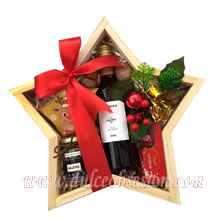 Christmas baskets, Christmas gifts, Christmas gifts, Christmas gift delivery, Christmas box, Christmas champagne, Christmas baskets, corporate gift, Christmas gifts in Lima, Christmas gifts in Peru, wine, personalized gift, intipalka wine, Christmas cookies, star