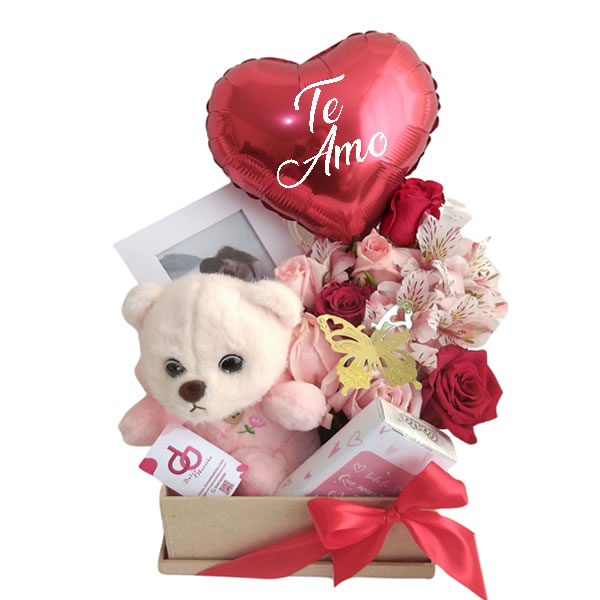 gift with roses, floral arrangements, gifts with photo, Valentine's Day gifts, gifts for women, gifts for lovers in Lima, gifts for birthdays, gift delivery in Lima, rosatel, Surprises Peru, Details Peru